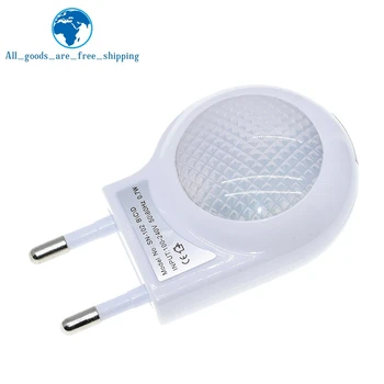 TZT Mini Led Snail Night Light, Автоматическая ночная лампа, Встроенный датчик освещенности, настенный светильник для детской спальни, штепсельная вилка ЕС
