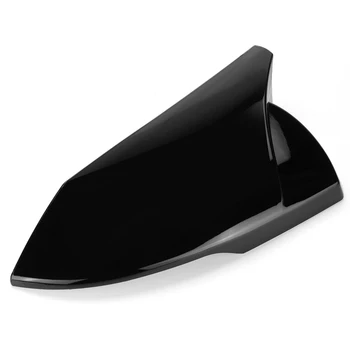 Автомобиль M Style, Глянцевая Черная накладка зеркала заднего вида, накладка рамы боковых зеркал заднего вида для Hyundai Elantra 2021 2022